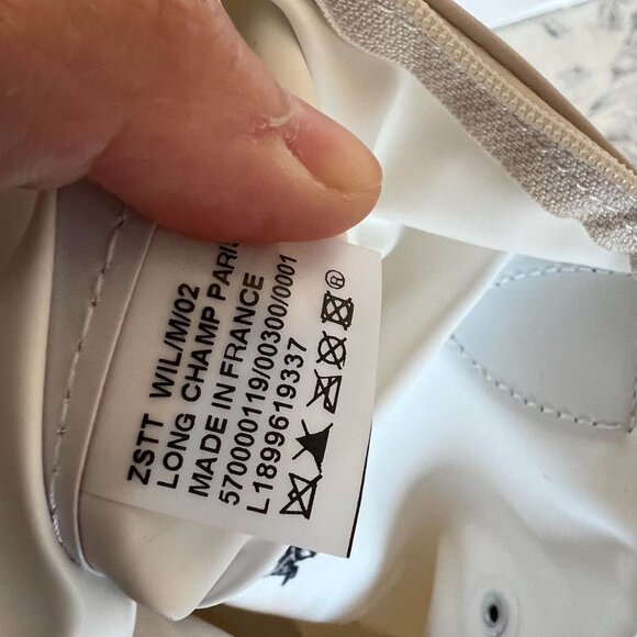 Le Pliage sky blue bag size Large - Picture 7 of 7